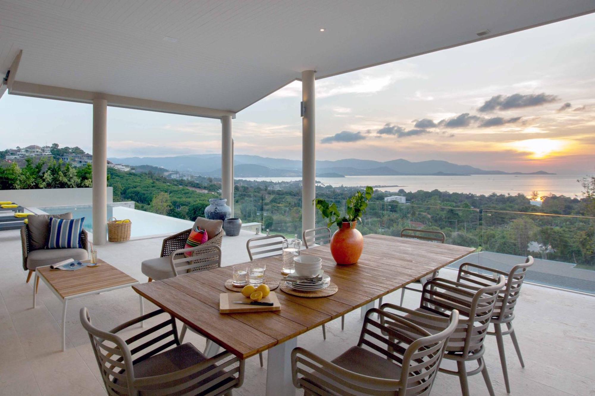 Sunset Estates - Samui Luxury Villas Choeng Mon Exterior foto